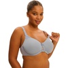 image:imageSimone Perele Womens Andora Minimizer Underwire BraDream Blue