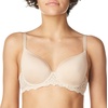 image:imageSimone Perele Womens Caresse 3D Plunge BraPeau Rose