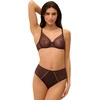 image:imageSimone Perele Womens Comete Molded Underwired BraDark Brown