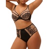 image:imageSimone Perele Womens Romance Sheer PlungeLight Tatoo