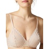 image:imageSimone Perele Womens Subtile Triangle BralettePeau Rose