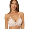 image:imageSimone Perele Womens Confiance Racerback Wireless Triangle BraPetalnude
