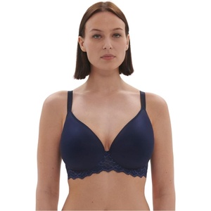 image:imageSimone Perele Womens Caresse 3D Plunge BraInk Blue
