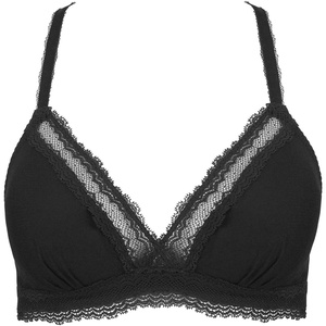 image:imageSimone Perele Womens Confiance Racerback Wireless Triangle BraBlack