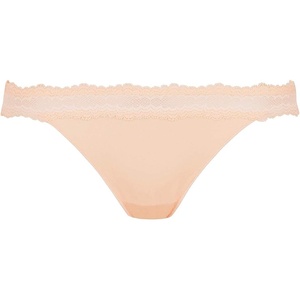 image:imageSimone Perele Womens Confiance Sheer BrazilianCut Tanga ThongPetalnude