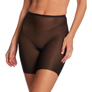 image:imageSimone Perele Womens Essentiel Mesh Shaper Short 13V670 Black 2X