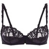 image:imageSimone Perele Saga Sheer Plunge BraBlack