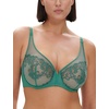 image:imageSimone Perele Saga Sheer Plunge BraGarden Green