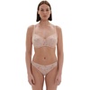 image:imageSimone Perele Womens 1e1313 Festive Square Neck Full Cup BraBallet Pink