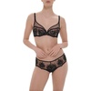 image:imageSimone Perele Womens Intrigue Sheer PlungeBlack
