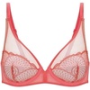 image:imageSimone Perele Womens Reflet Sheer Plunge BraPapaya