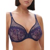 image:imageSimone Perele Womens Singuliere Sheer PlungeMidnight