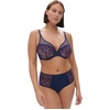 image:imageSimone Perele Womens Singuliere Sheer PlungeMidnight