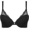 image:imageSimone Perele Womens Confiance Seamless Triangle Plunge TShirt BraBlack