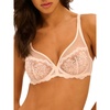 image:imageSimone Perele Womens Intrigue Sheer PlungeSakura Pink