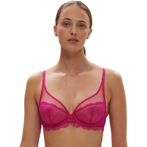 image:imageHibiscus Pink Plunge Bra by Canopee