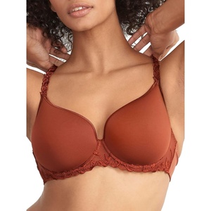 image:imageSimone Perele Andora 3D Convertible Plunge TShirt Bra 32E Canyon Brown