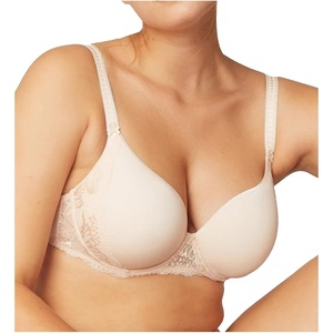 image:imageSimone Perele Promesse 3D Plunge Racerback Bra 38E Petal