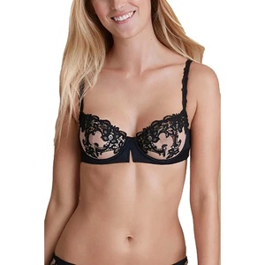 image:imageSimone Perele Saga Sheer Plunge BraBlack