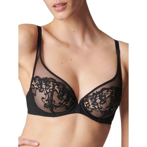 image:imageSimone Perele Saga Sheer Plunge BraWhite