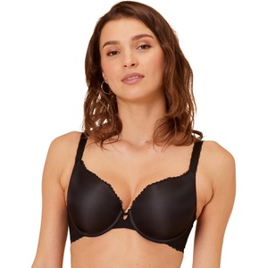 image:imageSimone Perele Womens Confiance Seamless Contour Plunge TShirt BraBlack
