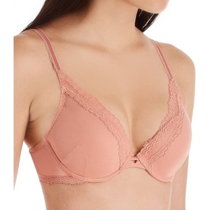 image:imageSimone Perele Womens Confiance Seamless Triangle Plunge TShirt BraPerfect Pink