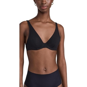 image:imageSimone Perele Womens Eugenie Sheer Plunge BraBlack