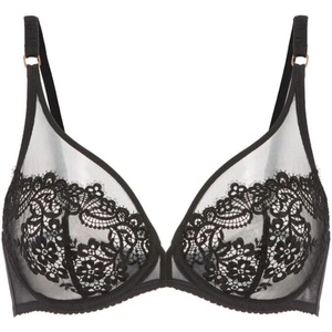 image:imageSimone Perele Womens Idole Sheer PlungeBlack