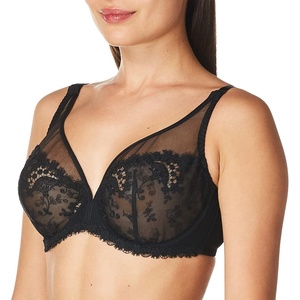image:imageSimone Perele Womens Wish Sheer PlungeBlack