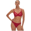 image:imageSimone Perele Comete Molded Underwire Bra 32E Ruby Pink