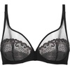 image:imageSimone Perele Womens Delice Sheer PlungeBlack