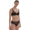 image:imageSimone Perele Womens Delice Sheer PlungeBlack