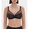 image:imageSimone Perele Womens Delice Sheer PlungeGemBlack