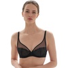 image:imageSimone Perele Womens Delice Sheer PlungeBlack