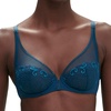 image:imageSimone Perele Womens Delice Sheer PlungeTurquoise