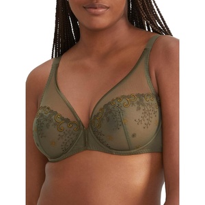image:imageSimone Perele Womens Delice Sheer PlungeSafari